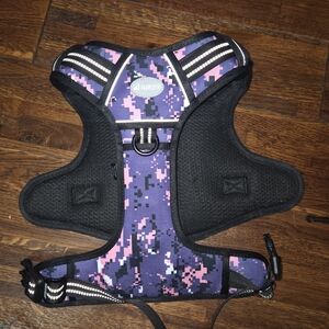 Auroth Camouflage Dog Harness - Purple and Black